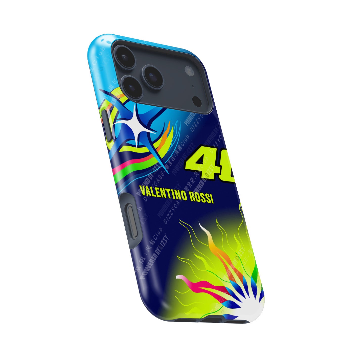 VALENTINO iPhoneケース Valentino Rossi 2025 WEC Helmet iPhone Case – Le Mans 24H BMW M