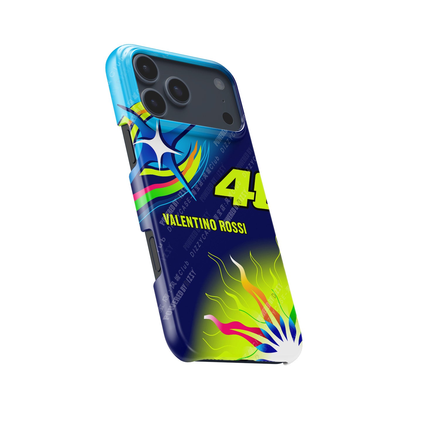 Valentino Rossi 2025 WEC Helmet iPhone Case – Le Mans 24H – DIZZY CASE