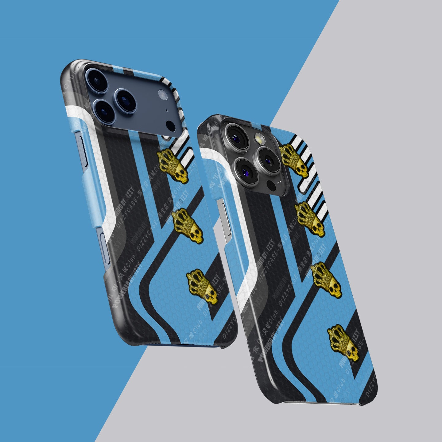 CS2 Vulcan iPhone Case with Crown (Foil) Stickers – DIZZY CASE