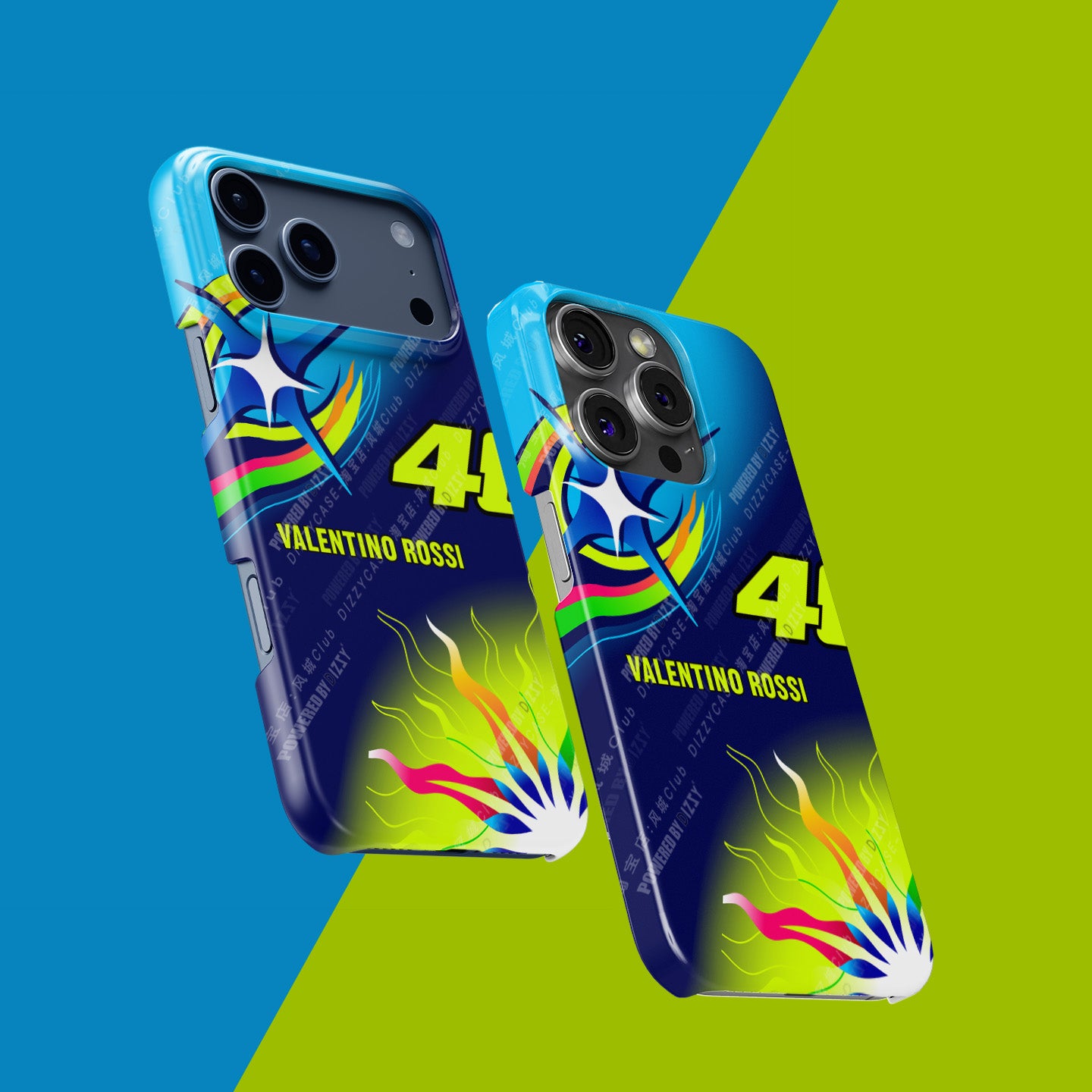 Valentino Rossi 2025 WEC Helmet iPhone Case – Le Mans 24H BMW M