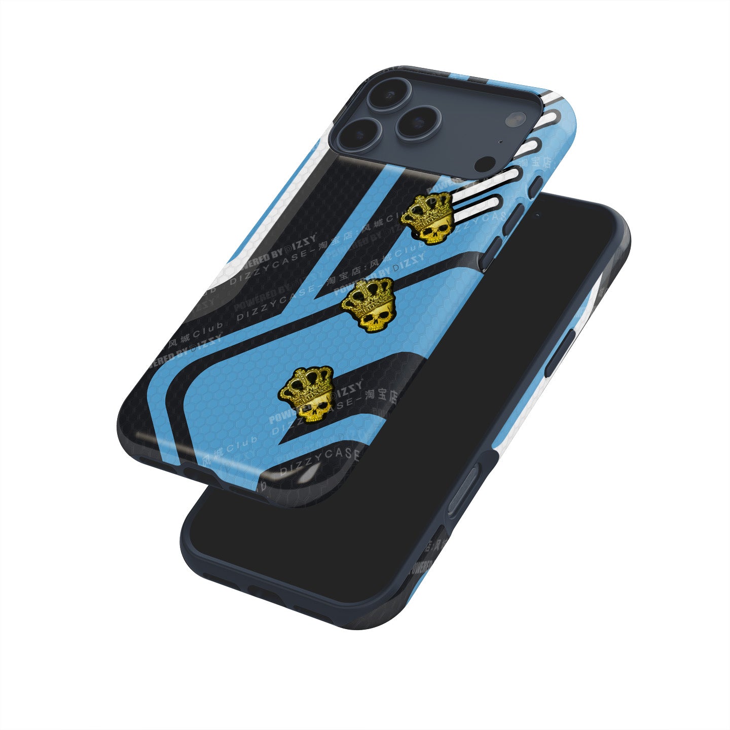 CS2 Vulcan iPhone Case with Crown (Foil) Stickers – DIZZY CASE