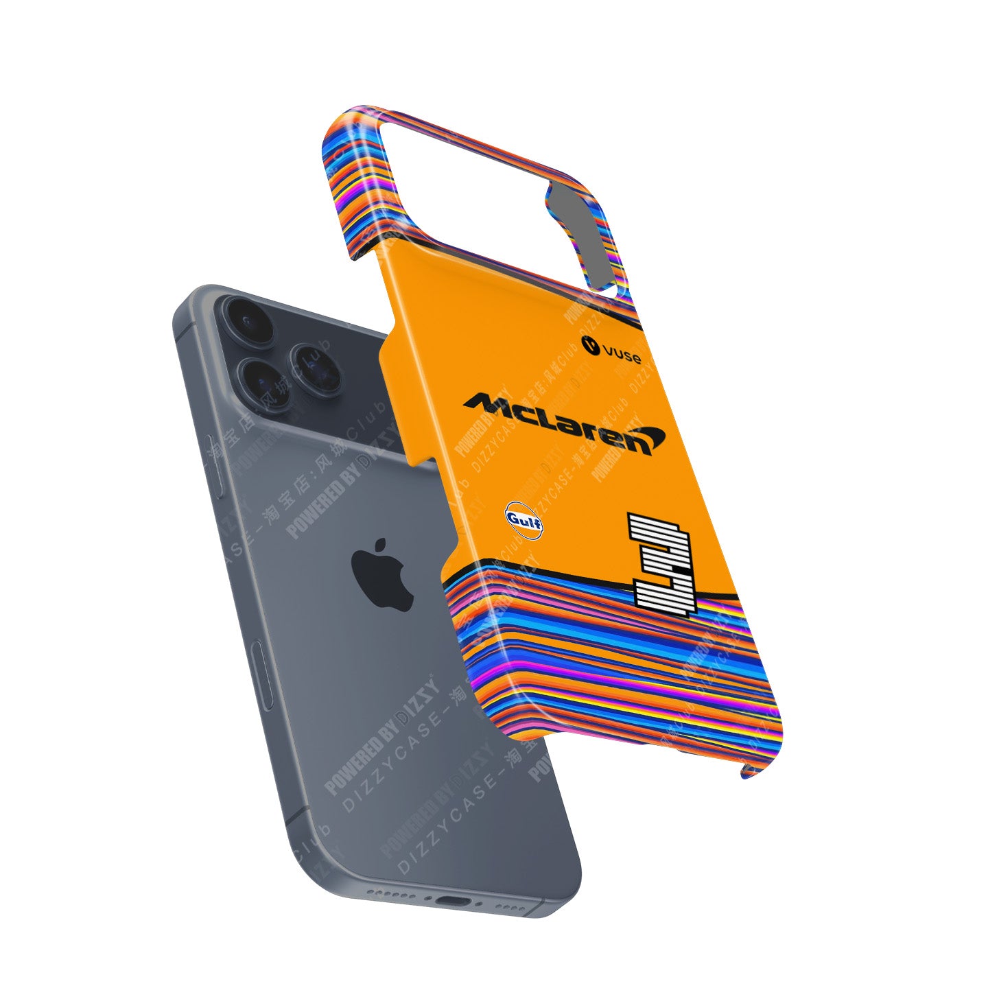 Celebrate Ricciardo’s McLaren Legacy: Abu Dhabi Vuse iPhone Case | DIZZY CASE