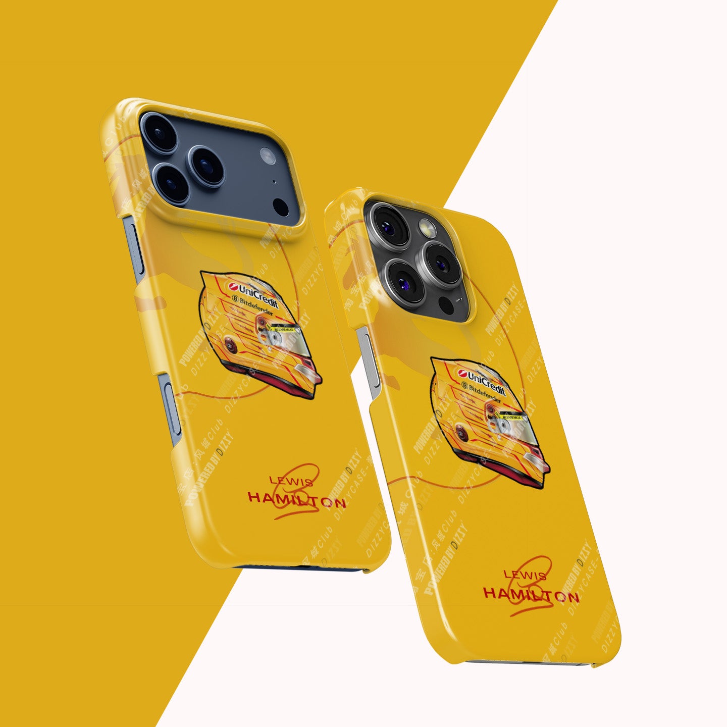 Lewis Hamilton 2025 F1 Helmet Livery Phone Case – LH44 Edition | DIZZY CASE