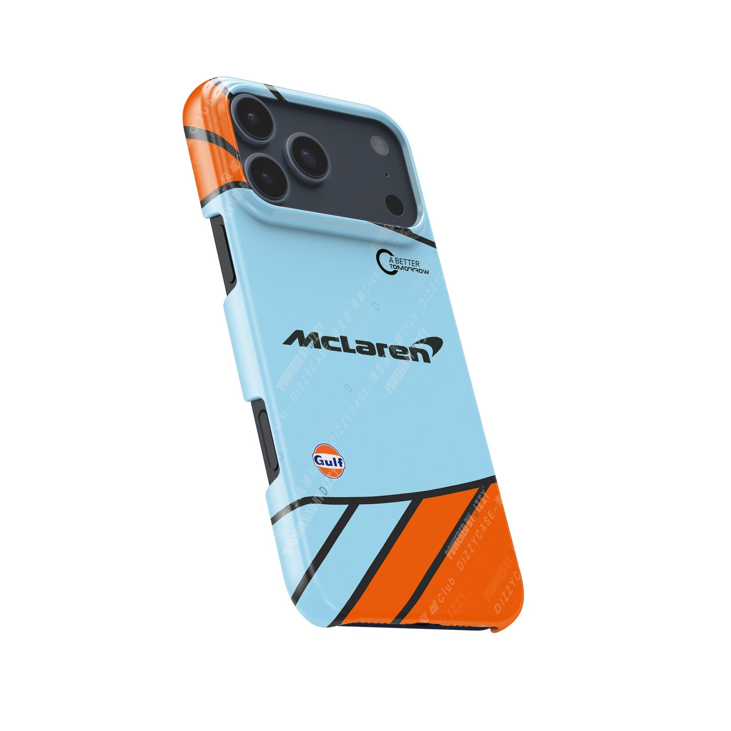 McLaren MCL35M Gulf Livery Monaco 2021 Phone Case | DIZZY CASE
