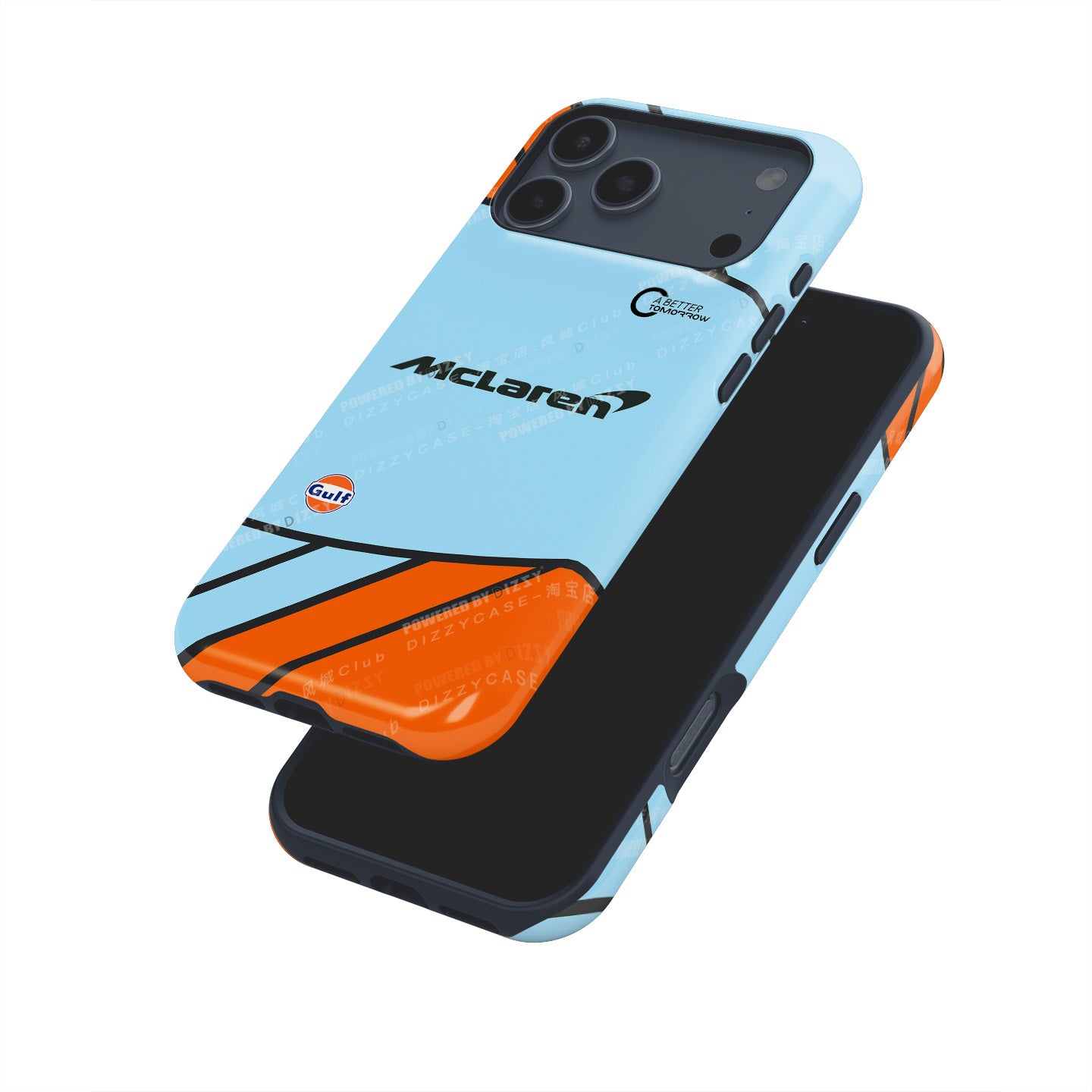 McLaren MCL35M Gulf Livery Monaco 2021 Phone Case | DIZZY CASE