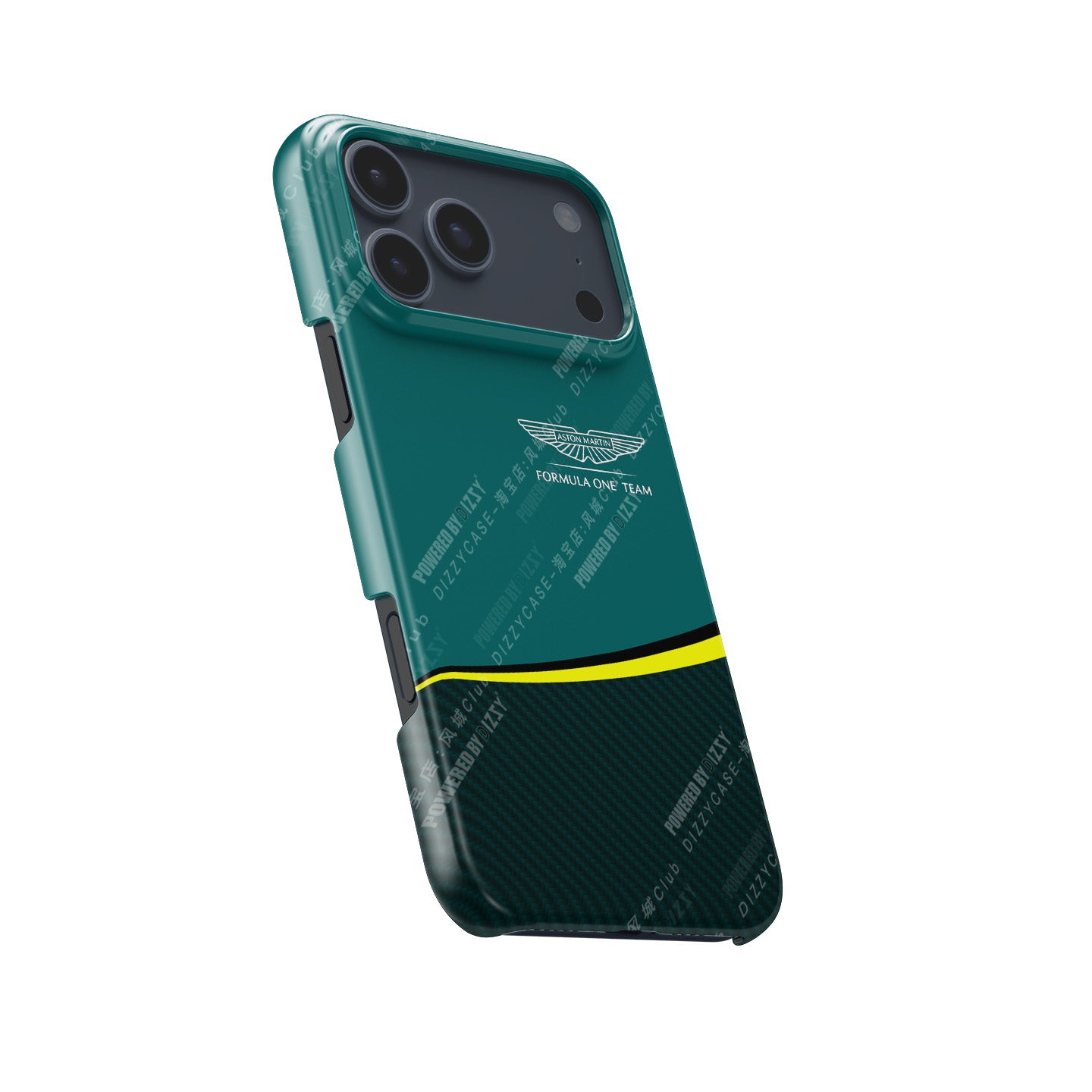Aston Martin AMR24 F1 Phone Case: Stroll & Alonso Edition