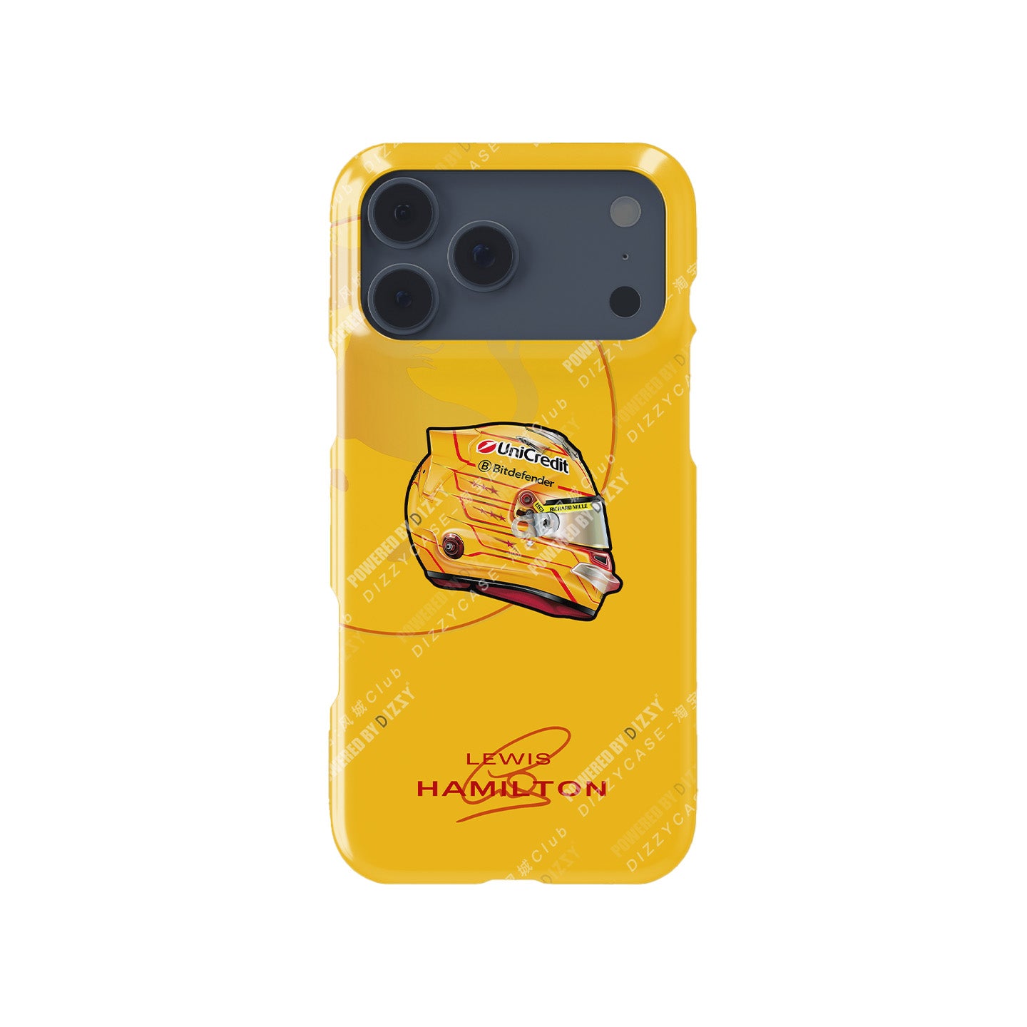 Lewis Hamilton 2025 F1 Helmet Livery Phone Case – LH44 Edition | DIZZY CASE