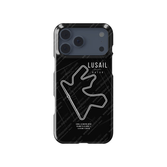 Lusail F1 Track Map Grand Prix - iPhone Case | DIZZY CASE