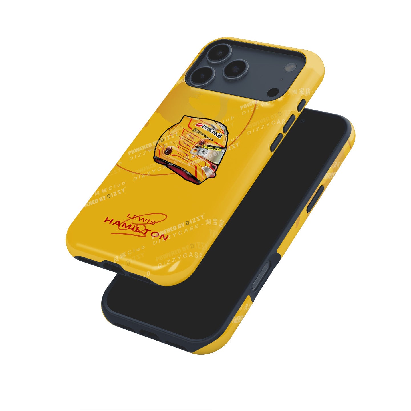 Lewis Hamilton 2025 F1 Helmet Livery Phone Case – LH44 Edition | DIZZY CASE