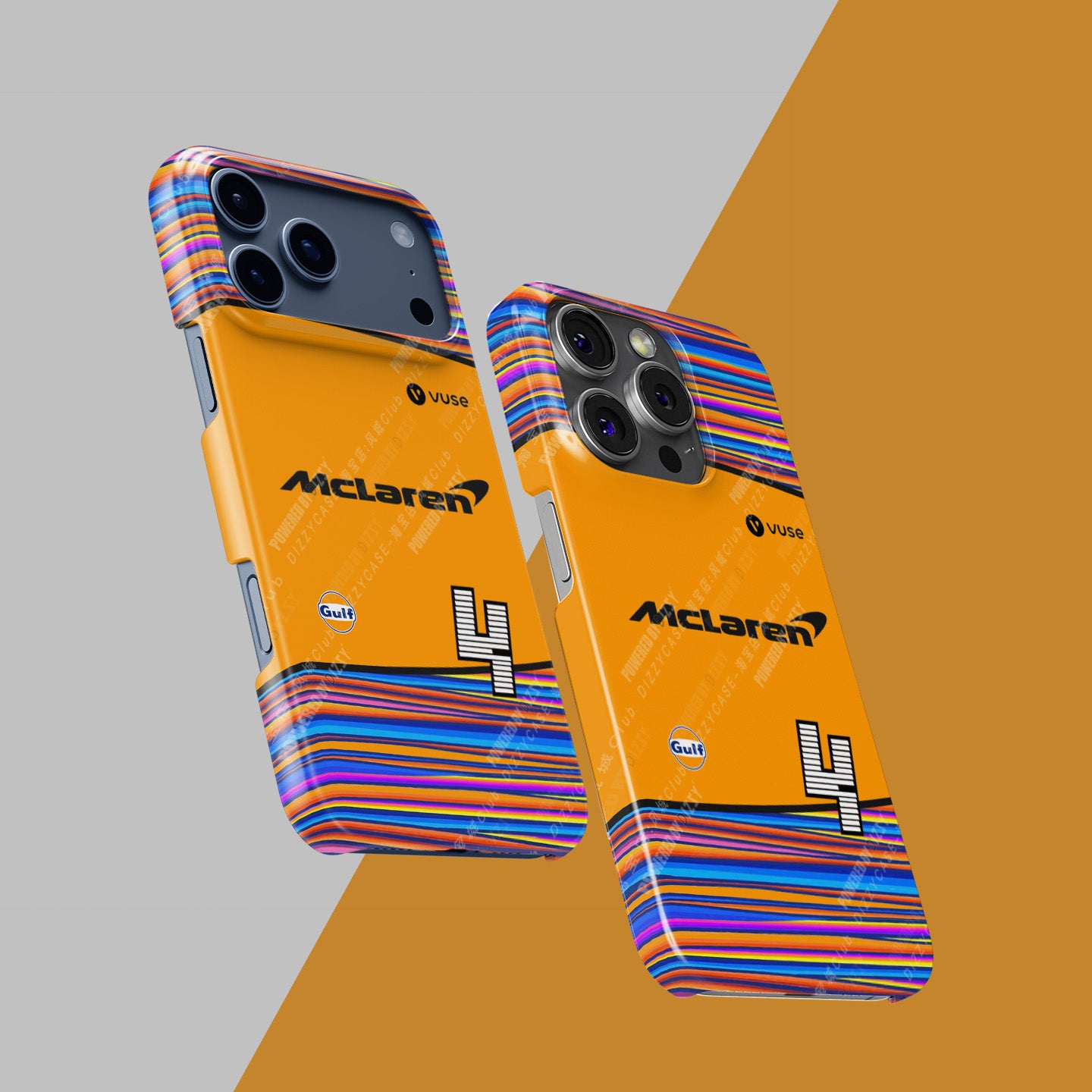 McLaren Vuse Livery Lando Norris Phone Case: Bold F1 Style