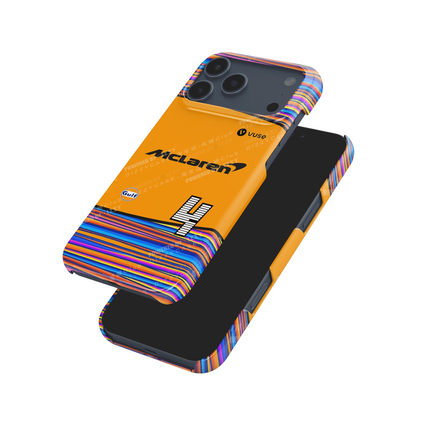 McLaren Vuse Livery Lando Norris Phone Case: Bold F1 Style