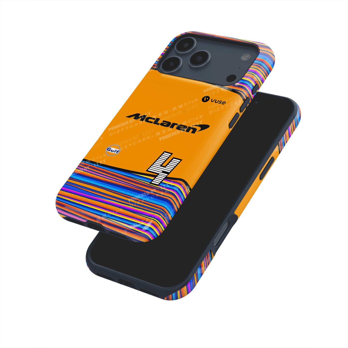 McLaren Vuse Livery Lando Norris Phone Case: Bold F1 Style