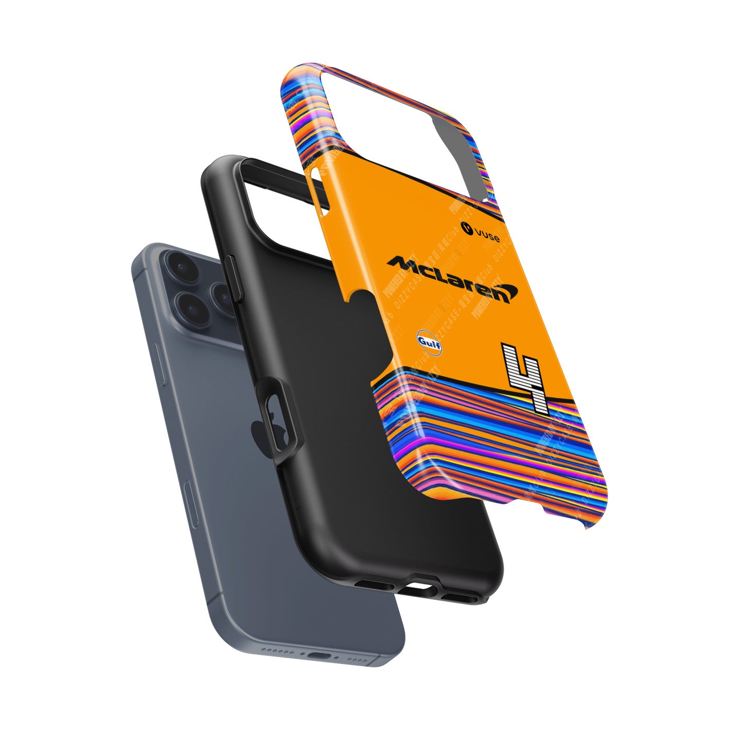 McLaren Vuse Livery Lando Norris Phone Case: Bold F1 Style
