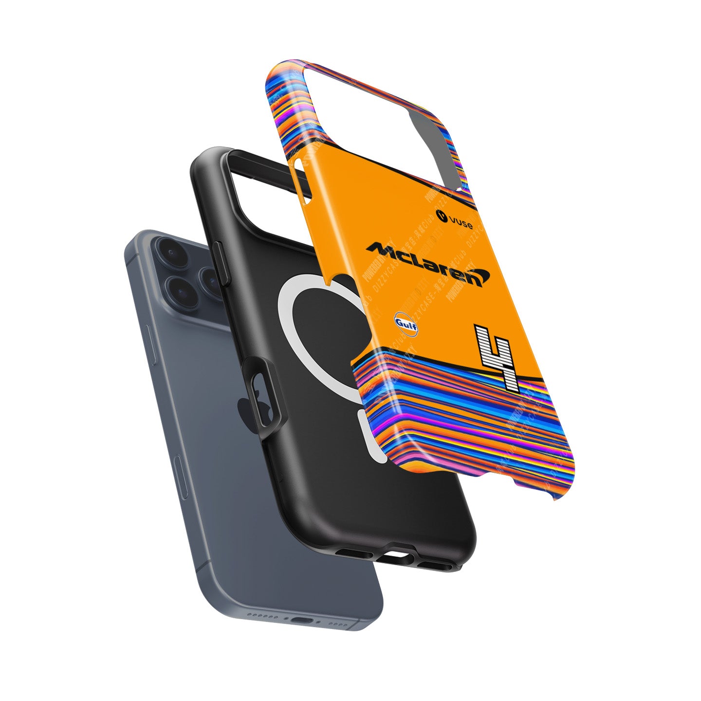 McLaren Vuse Livery Lando Norris Phone Case: Bold F1 Style