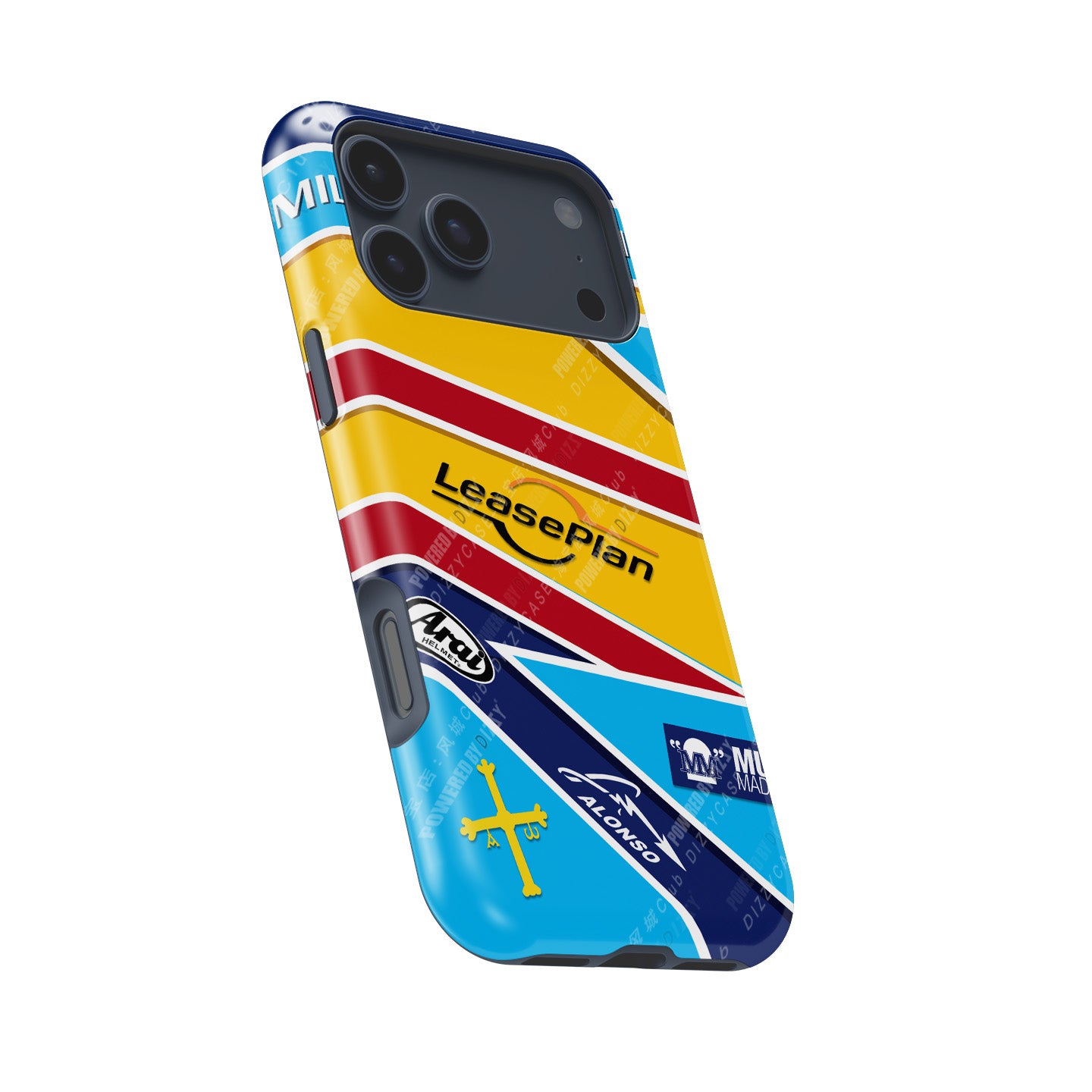 Fernando Alonso Renault 2005 livrée design casque Coque téléphone