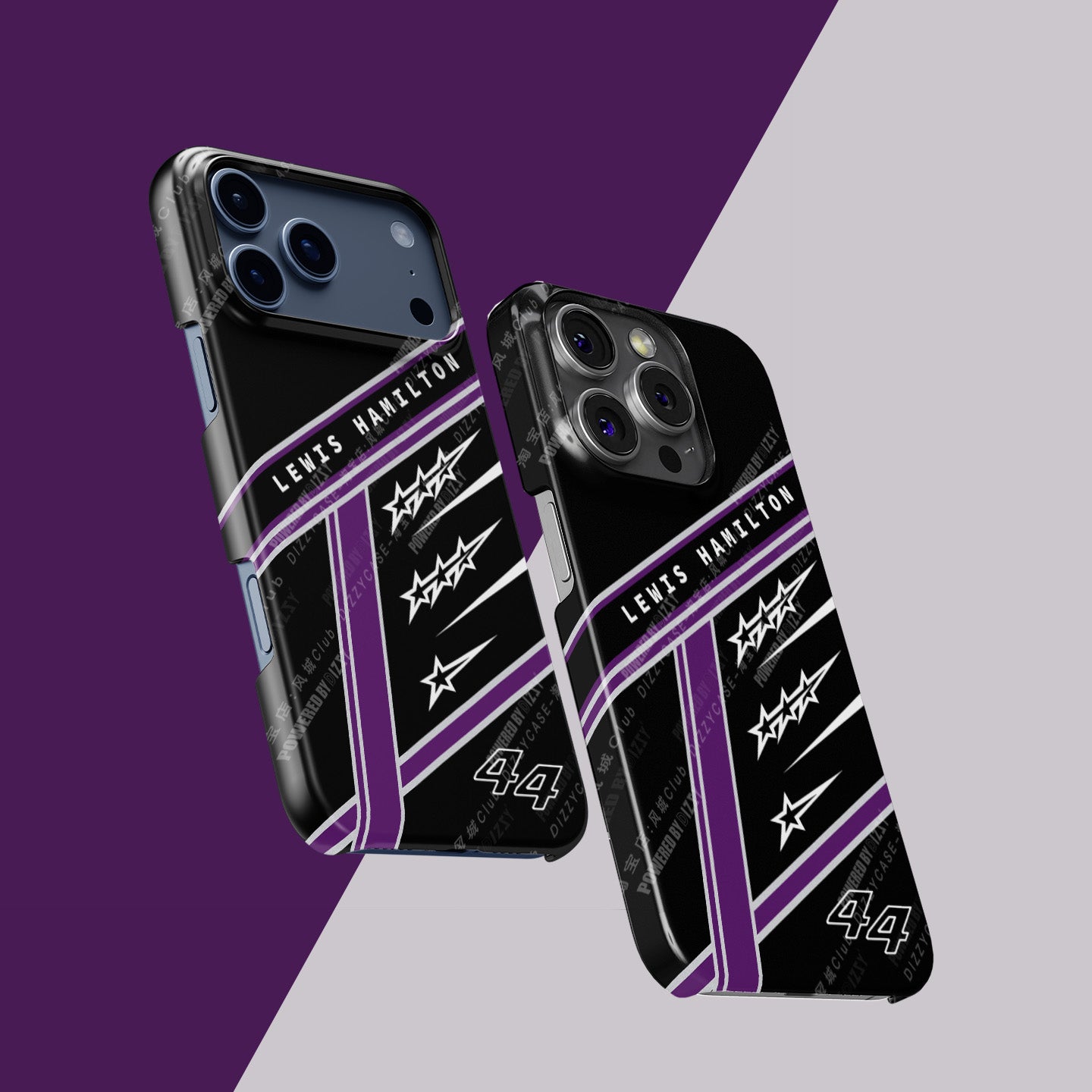 Lewis Hamilton 7 World Titles iPhone Case - Seven Crowns Helmet Design