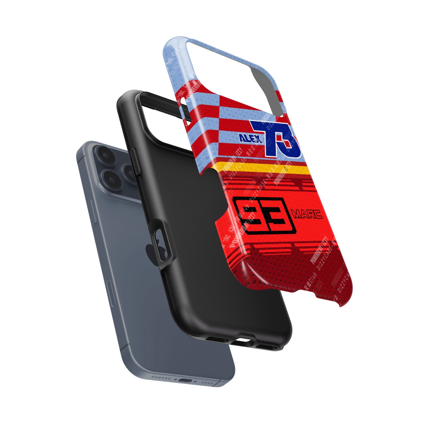 Márquez Brothers Ducati Tribute Phone Case – Dual Racer Design (for iPhone)