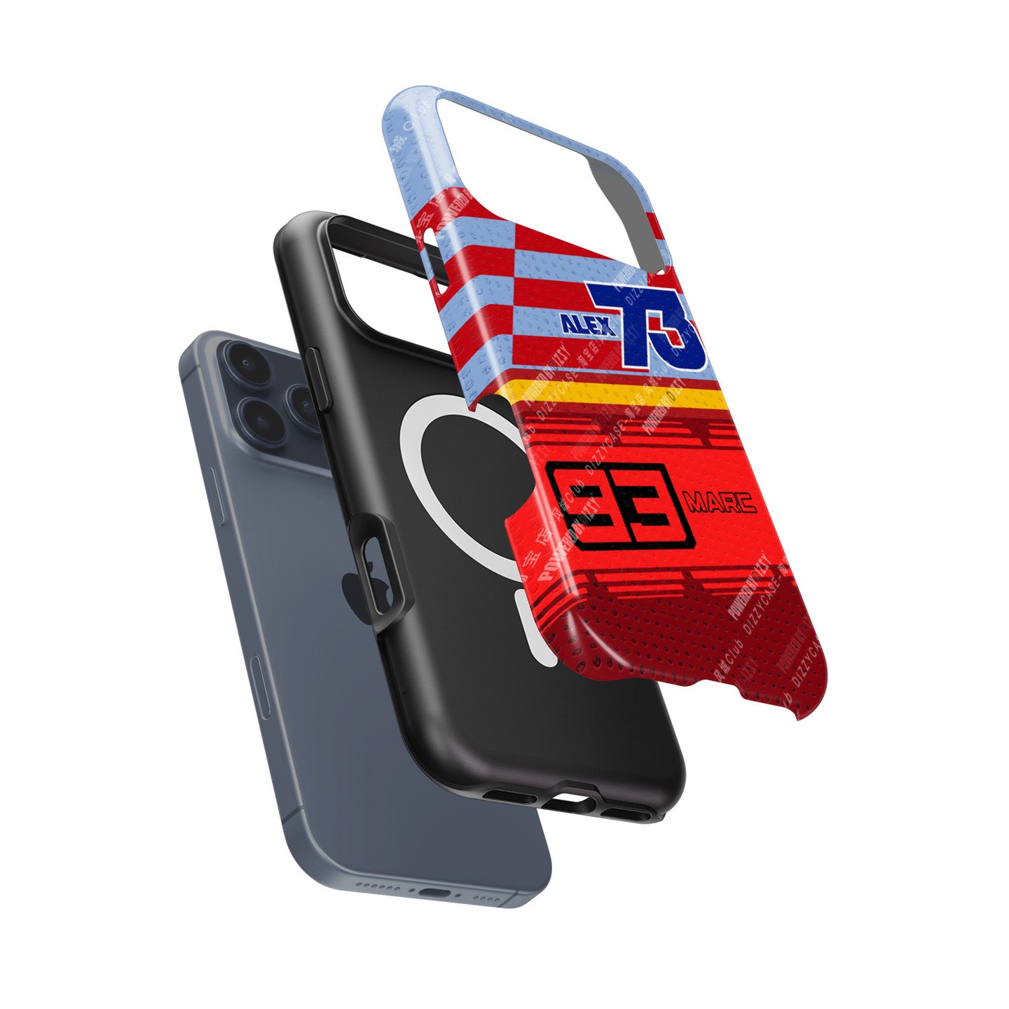Márquez Brothers Ducati Tribute Phone Case – Dual Racer Design (for iPhone)