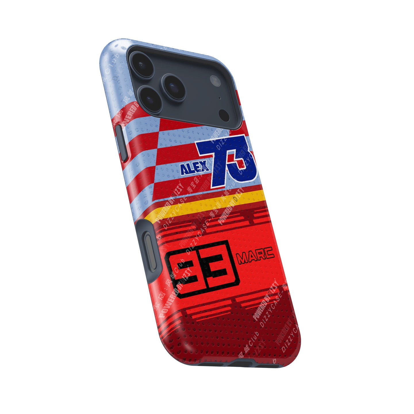 Márquez Brothers Ducati Tribute Phone Case – Dual Racer Design (for iPhone)