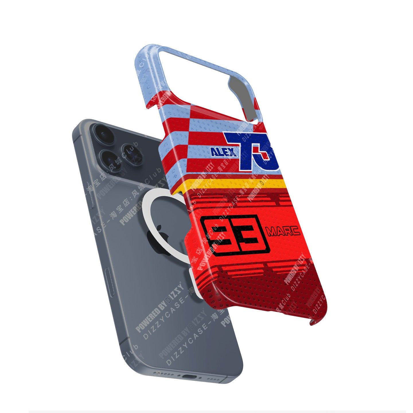 Márquez Brothers Ducati Tribute Phone Case – Dual Racer Design (for iPhone)