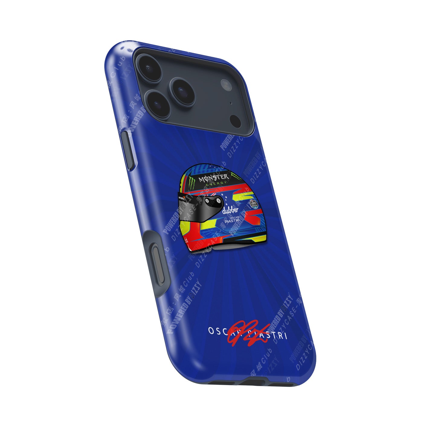Oscar Piastri 2024 Helmet Edition Phone Case