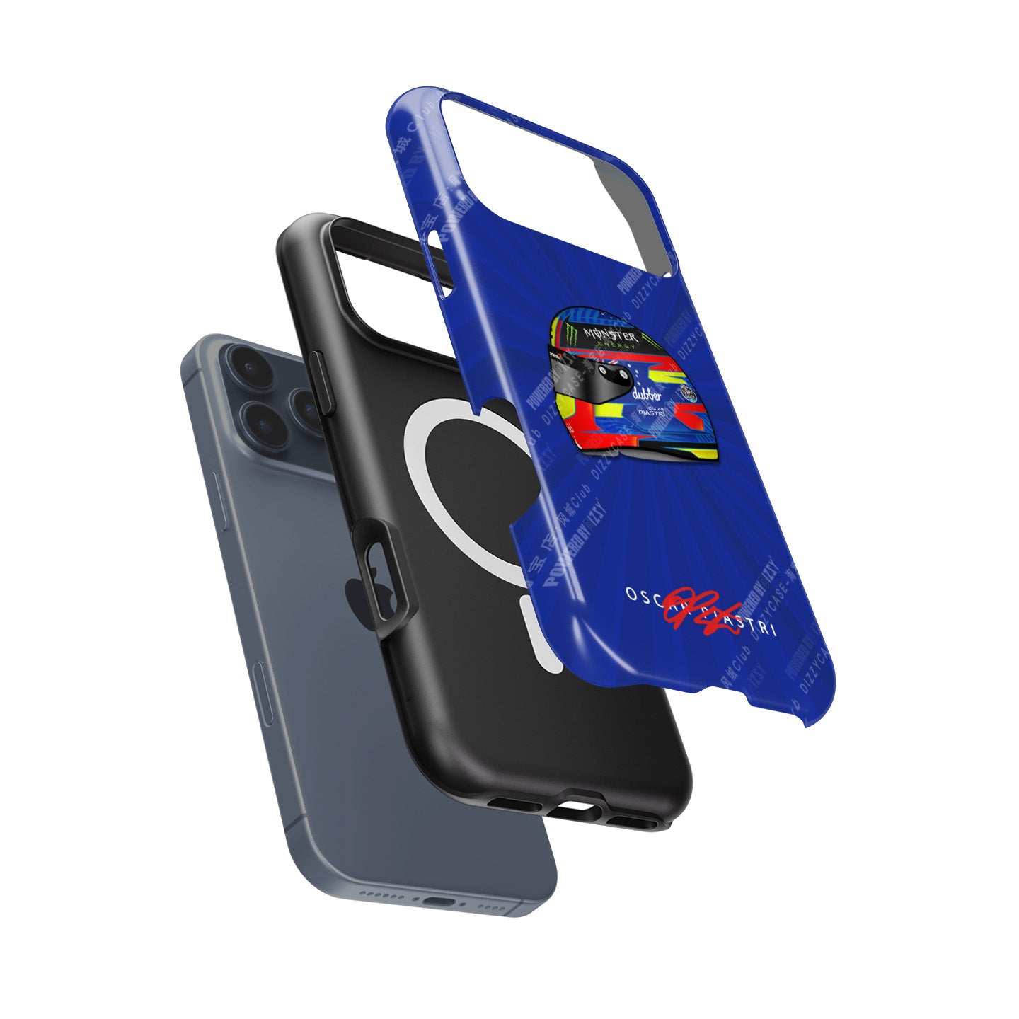 Oscar Piastri 2024 Helmet Edition Phone Case