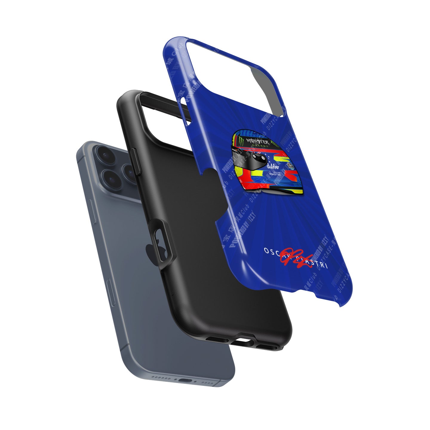 Oscar Piastri 2024 Helmet Edition Phone Case