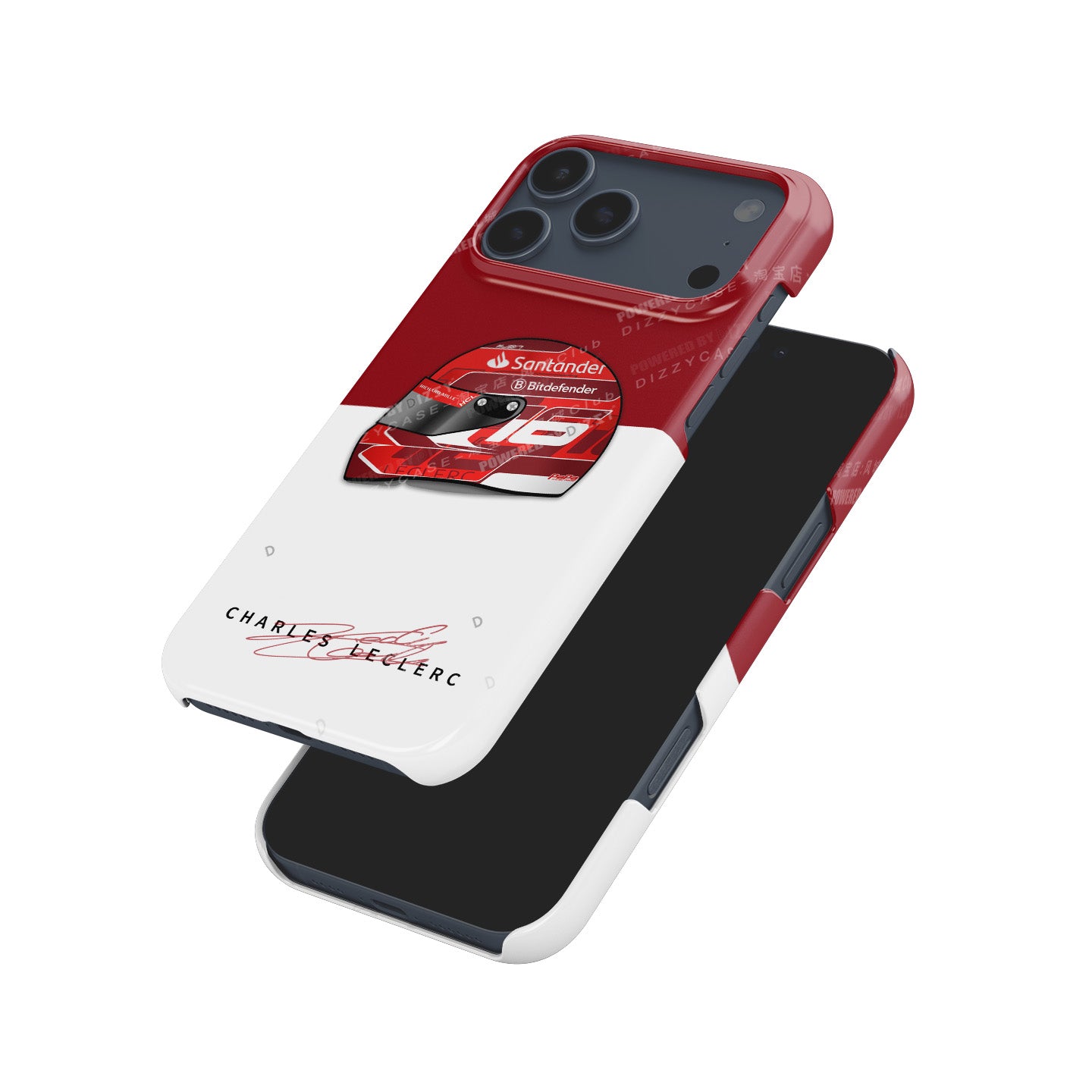 Feel the Speed: Charles Leclerc 2024 Grand Prix Helmet Phone Case | DIZZY CASE