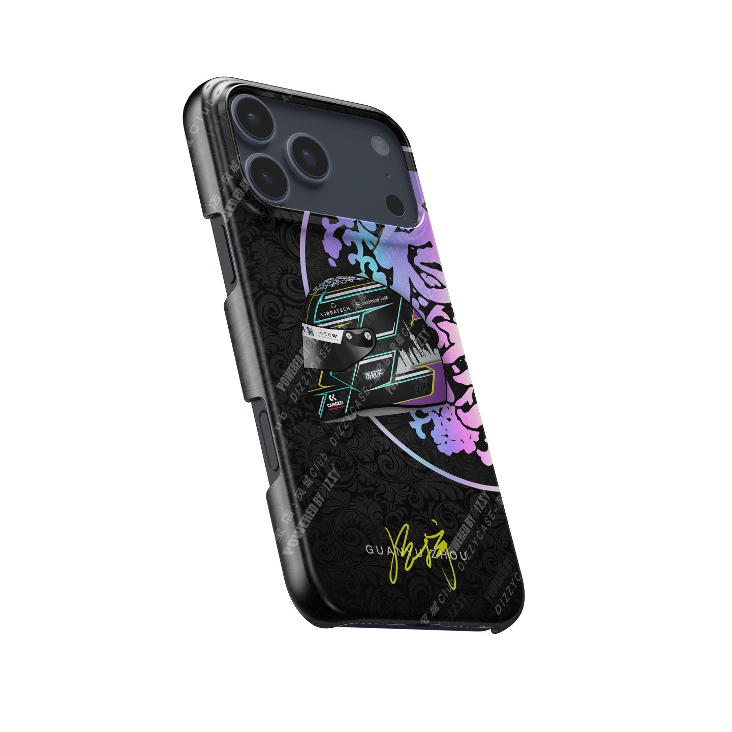 Zhou Guanyu 2024 Helmet Phone Case: Speed Meets Style