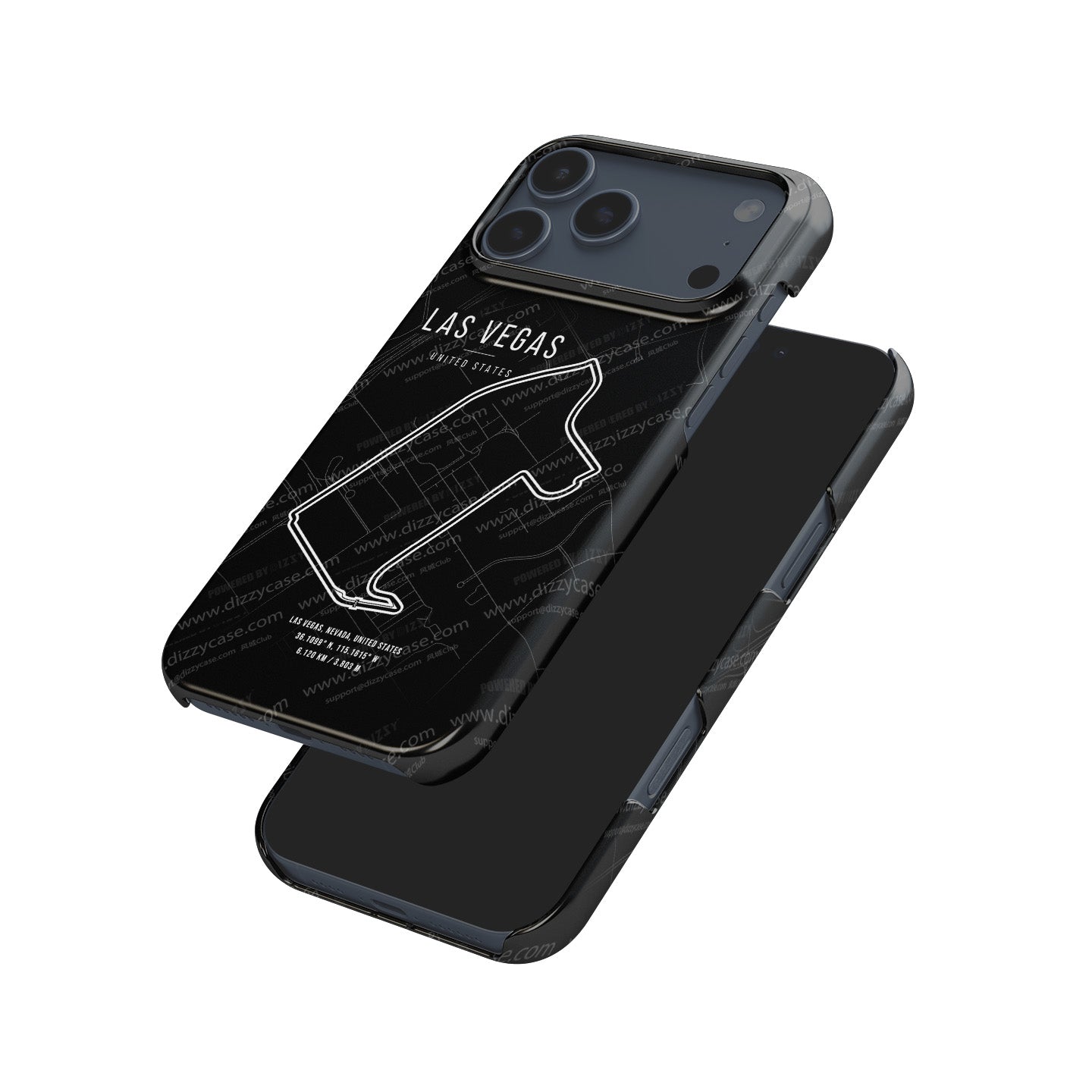 Las Vegas F1 Track Map Grand Prix - iPhone Case | DIZZY CASE