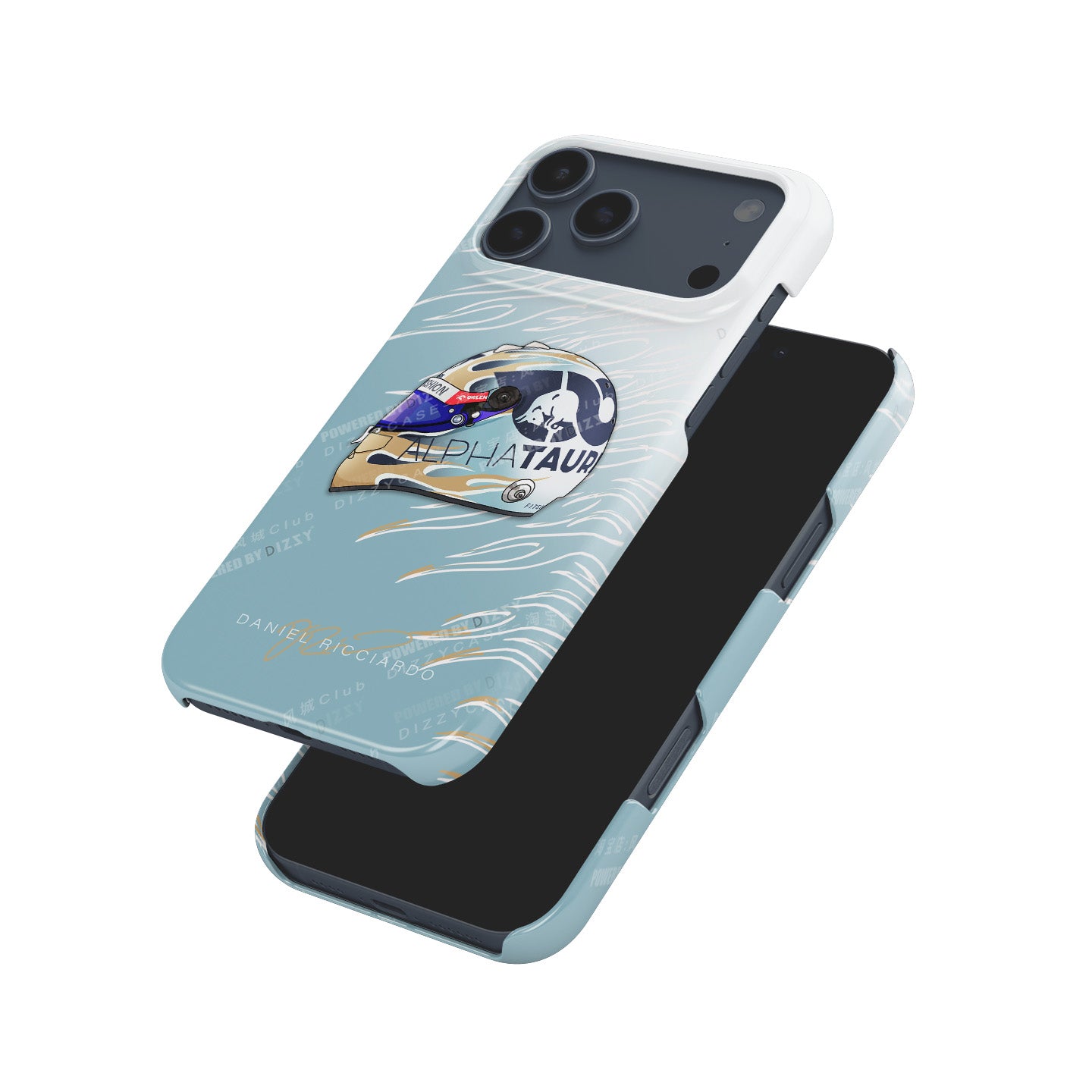 F1 Legend Daniel Ricciardo Helmet Case - For Apple Devices | DIZZY CASE