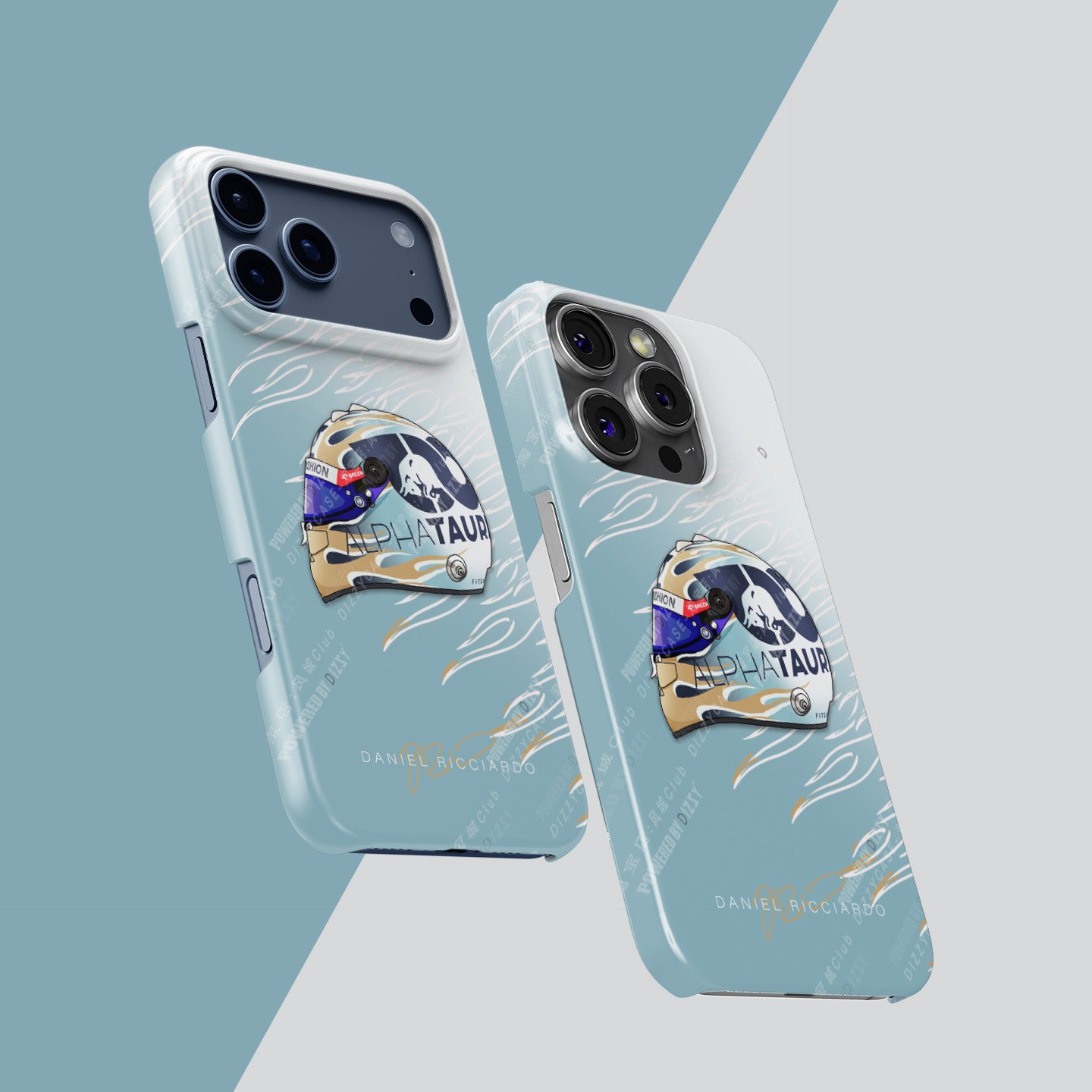 F1 Legend Daniel Ricciardo Helmet Case - For Apple Devices | DIZZY CASE