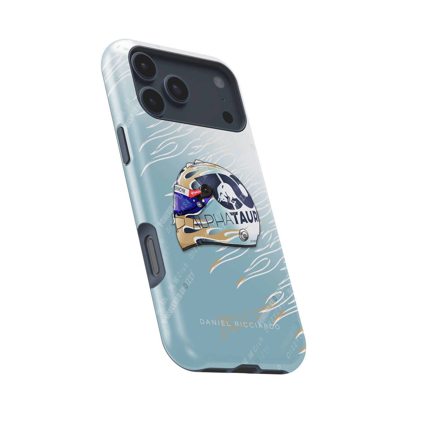 F1 Legend Daniel Ricciardo Helmet Case - For Apple Devices | DIZZY CASE