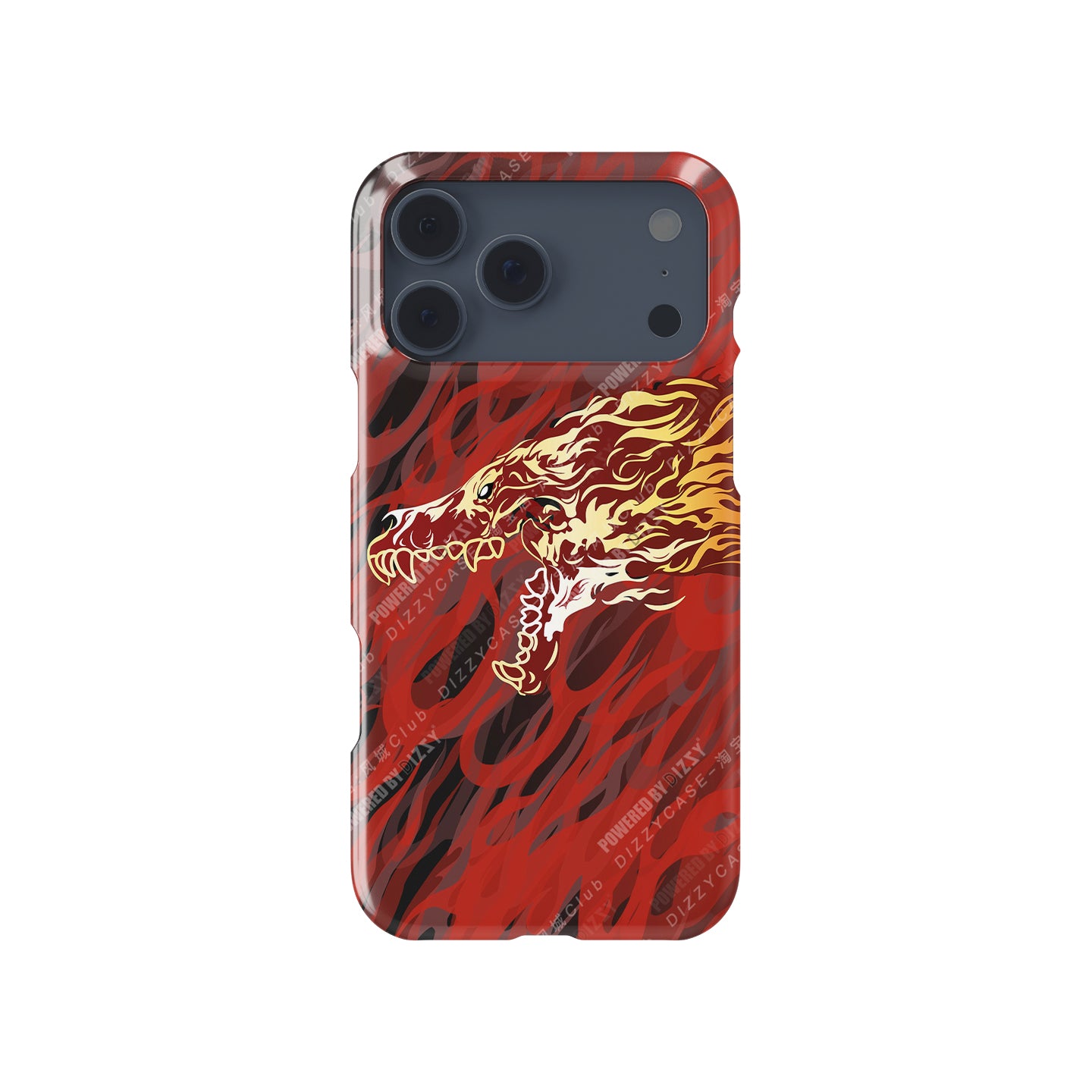 CS2 M4A4 Howl CSGO Skin Phone Case – Fire & Fury Edition (For iPhone)