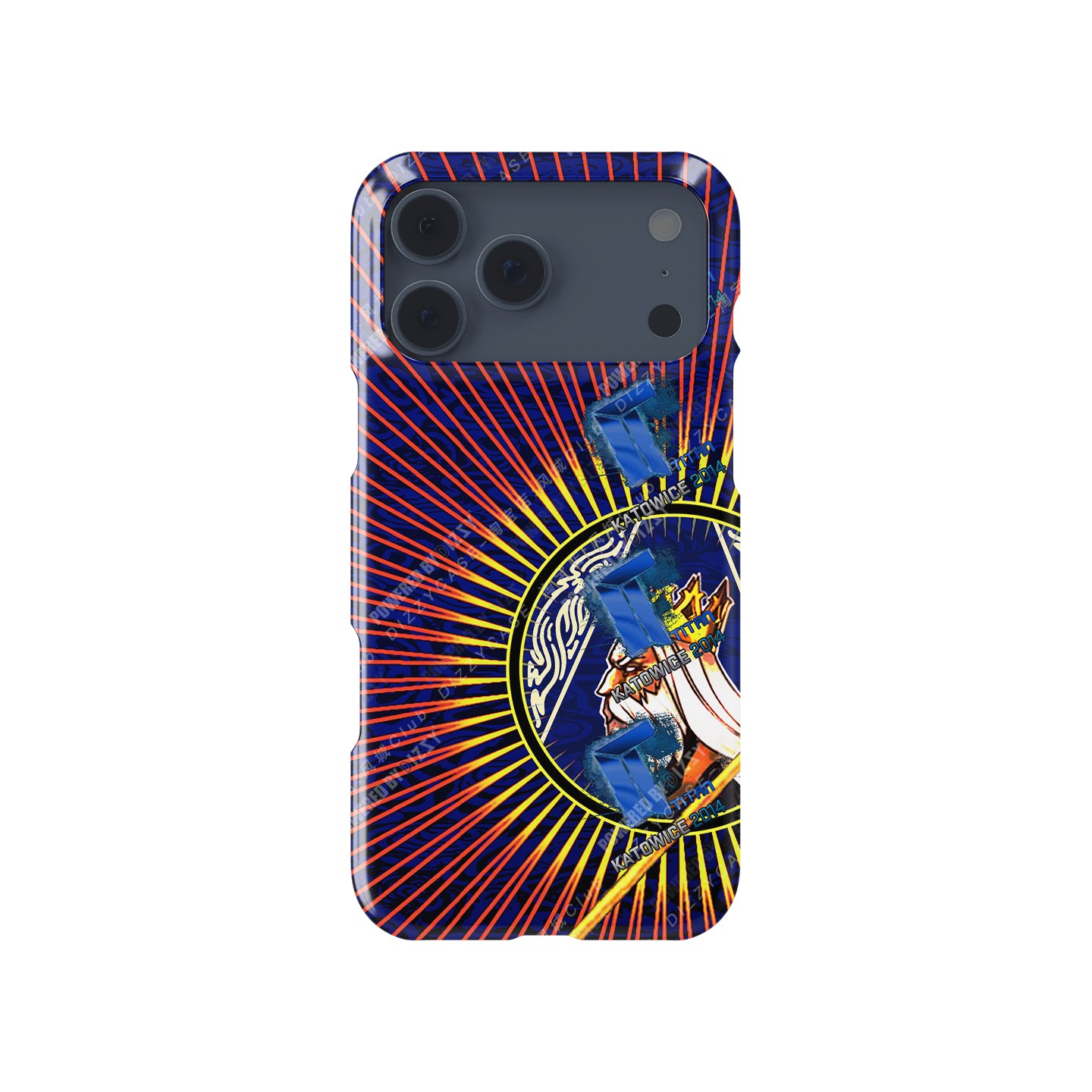 CS / CS2 iPhone Case - M4A4 | The Emperor Skin with 4X TITAN Stickers | DIZZY CASE