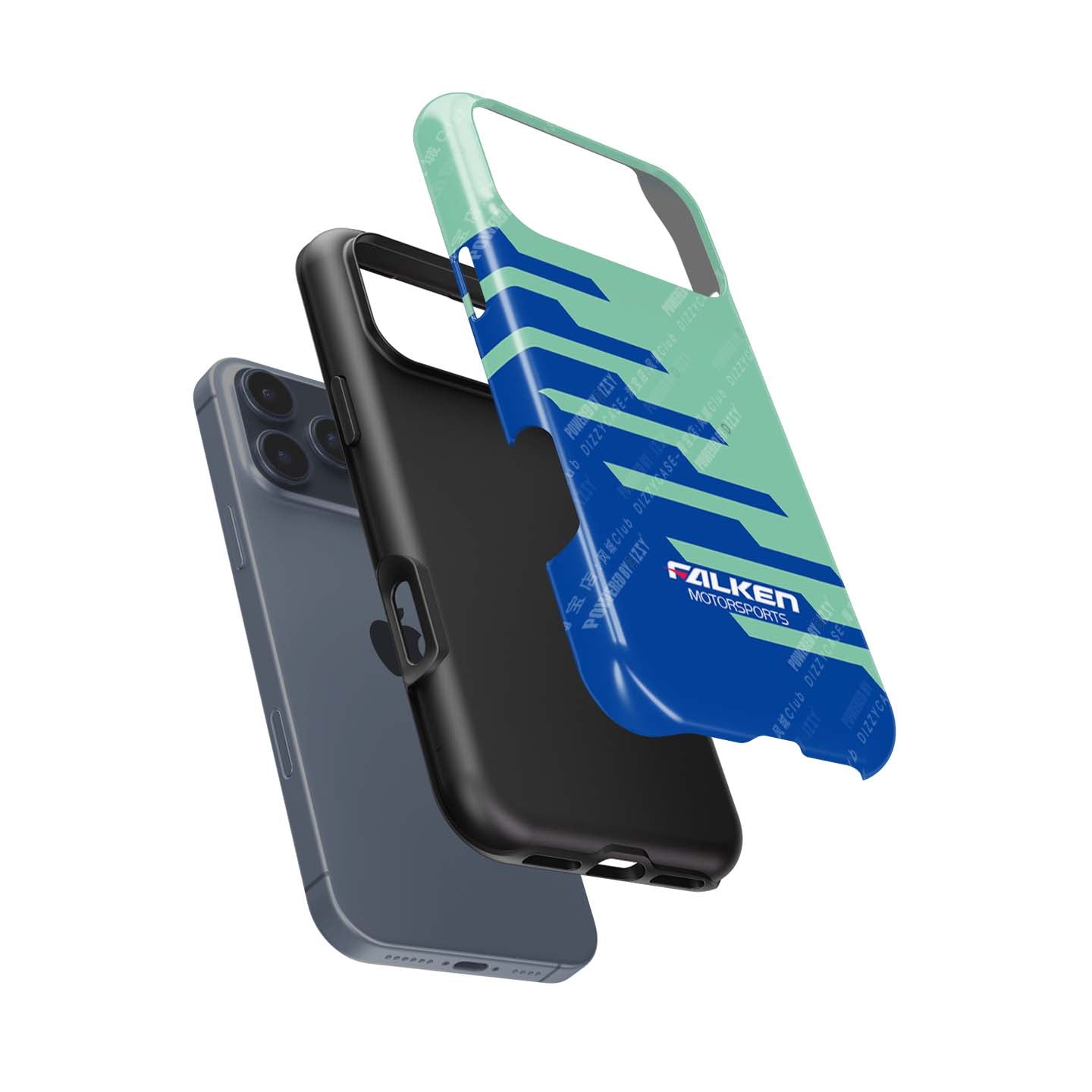 Falken Livery Porsche 911 GT3 R - Apple iPhone Case