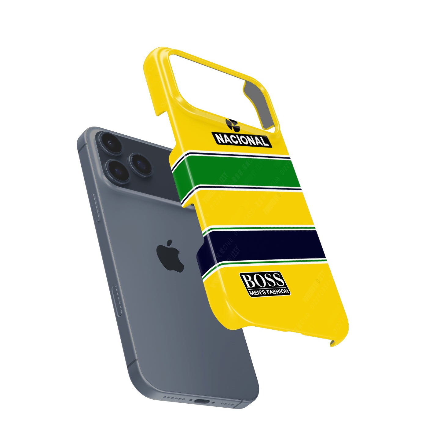Ayrton Senna Helmet F1 Tribute - Apple iPhone Case