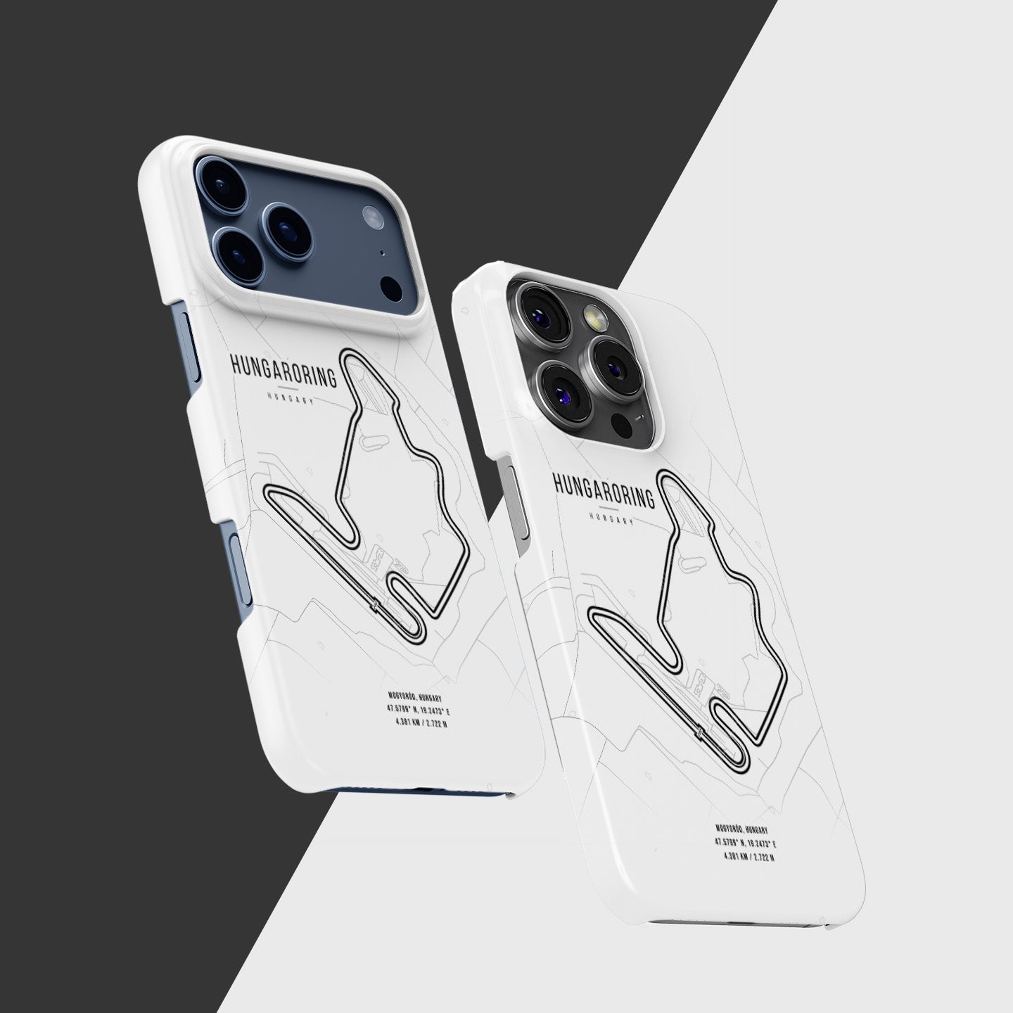 Hungarian Grand Prix iPhone Case – Iconic Track Design | DIZZY CASE