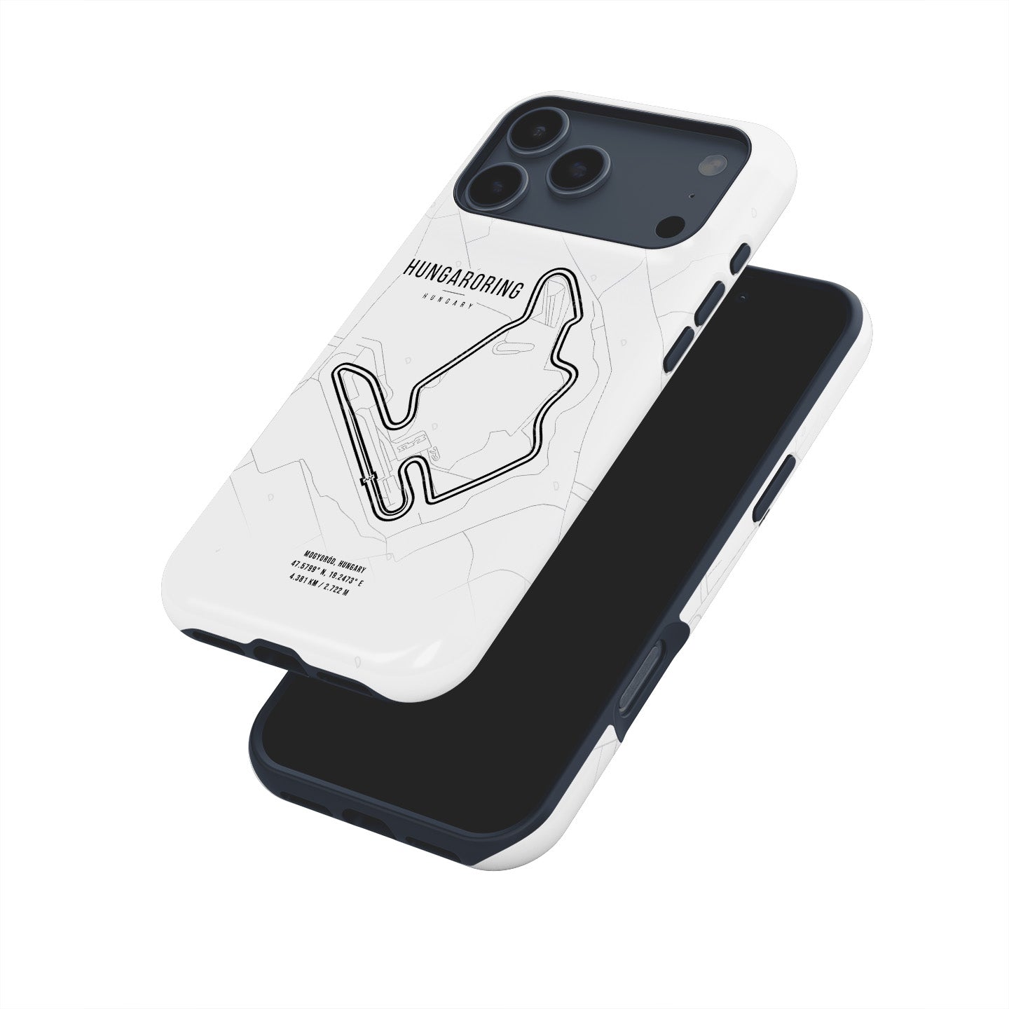 Hungarian Grand Prix iPhone Case – Iconic Track Design | DIZZY CASE