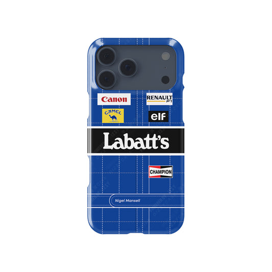 Nigel Mansell 1992 F1 Champion Phone Case: Iconic Design | DIZZY CASE