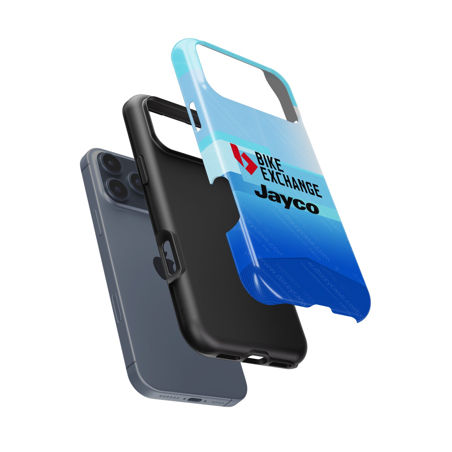 Funda para teléfono con librea de camiseta de ciclismo TEAM BIKEEXCHANGE-JAYCO 2022