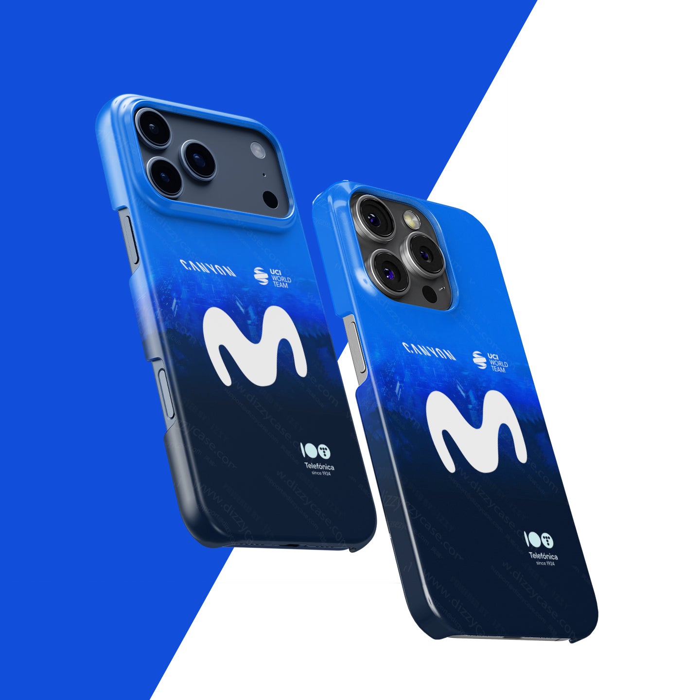 Movistar Team 2024 Cycling Livery Phone Case by DIZZY