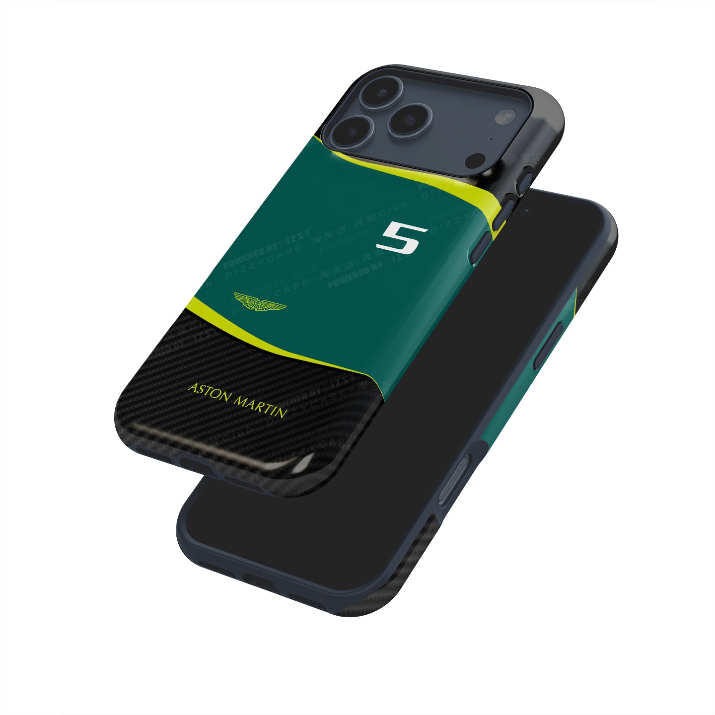 Aston Martin AMR22 Sebastian Vettel Livery Phone Case – Inspired by Excellence