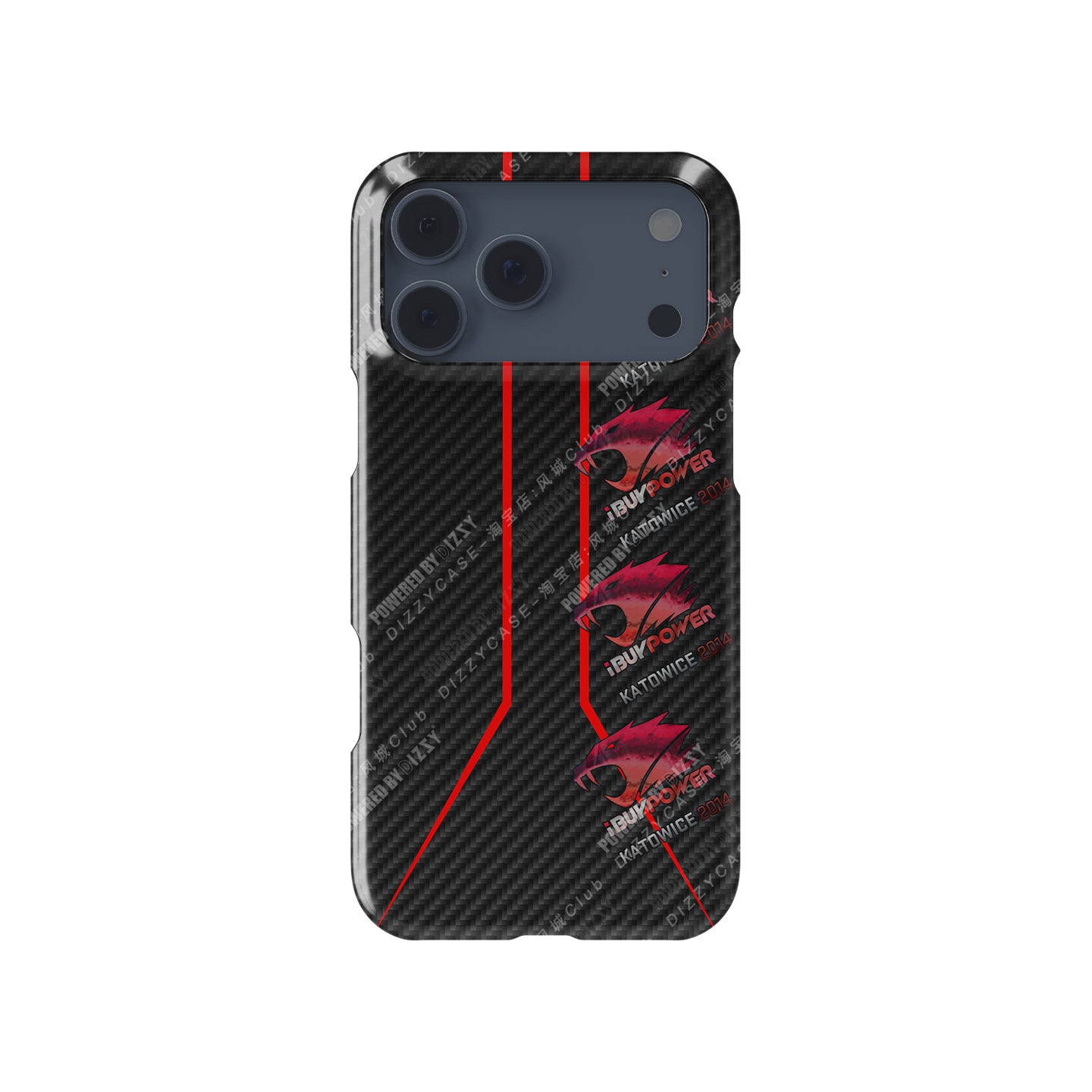 CS / CS2 Phone Case - AK-47 Redline with iBUYPOWER (Holo) Katowice 2014 - Apple Models | DIZZY CASE