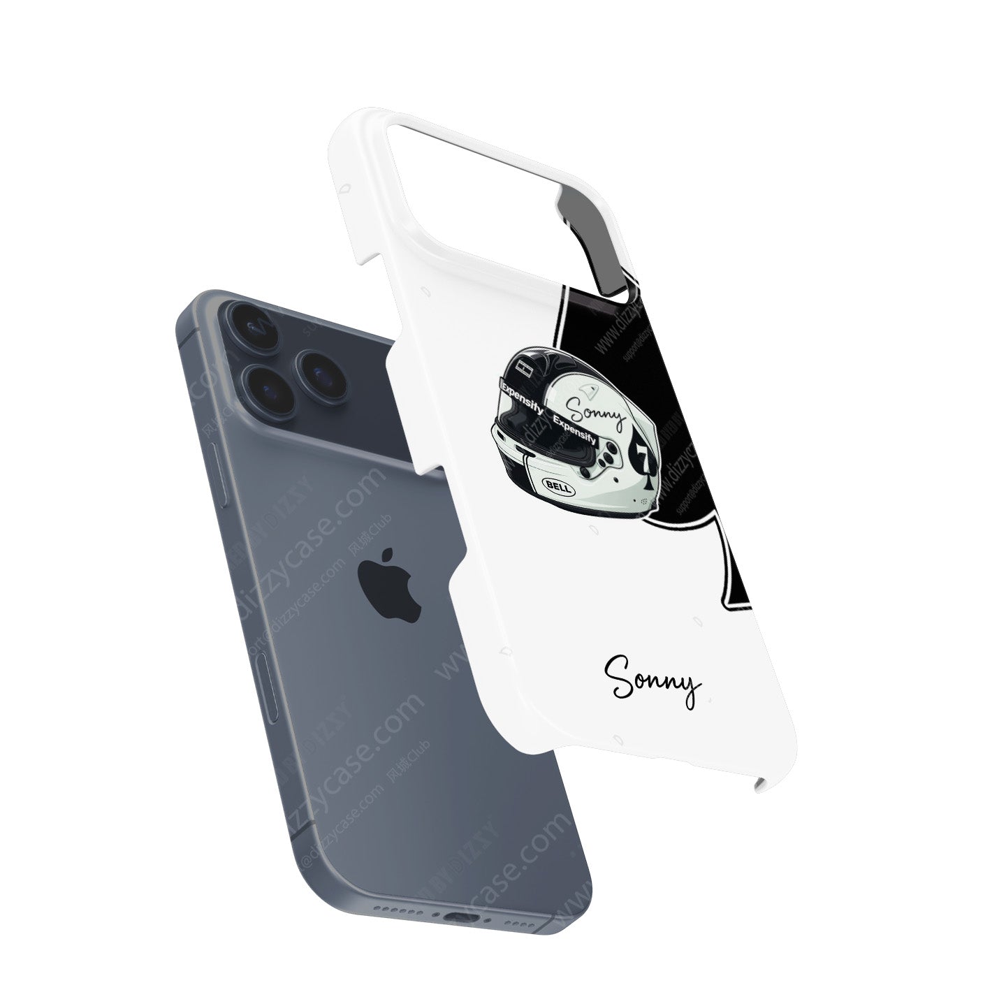 Sonny Hayes “F1: The Movie” Helmet Edition Phone Case – Tribute Design for iPhone