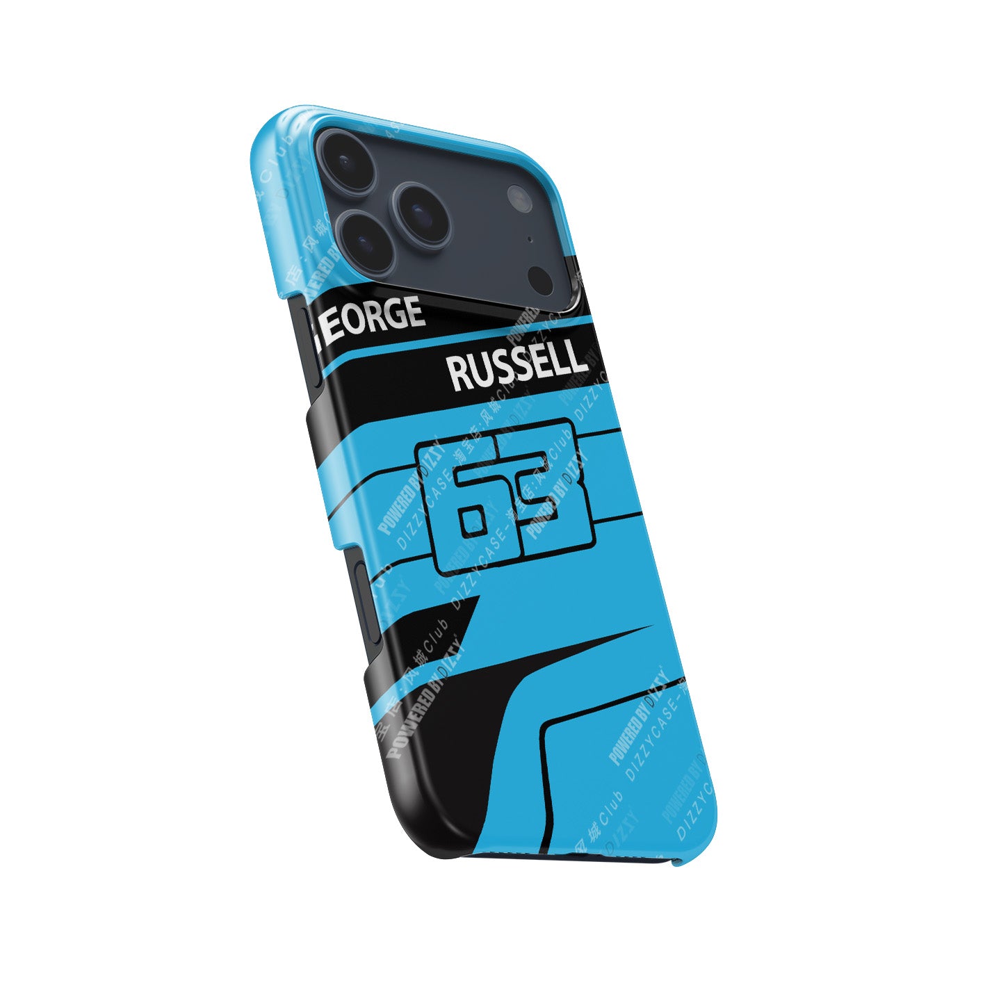 George Russell 2025 F1 Helmet Livery Phone Case – Racing Number 63 Edition