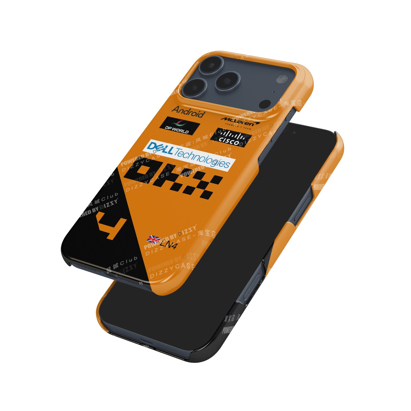 McLaren MCL38 Lando Norris Phone Case - For Apple iPhone