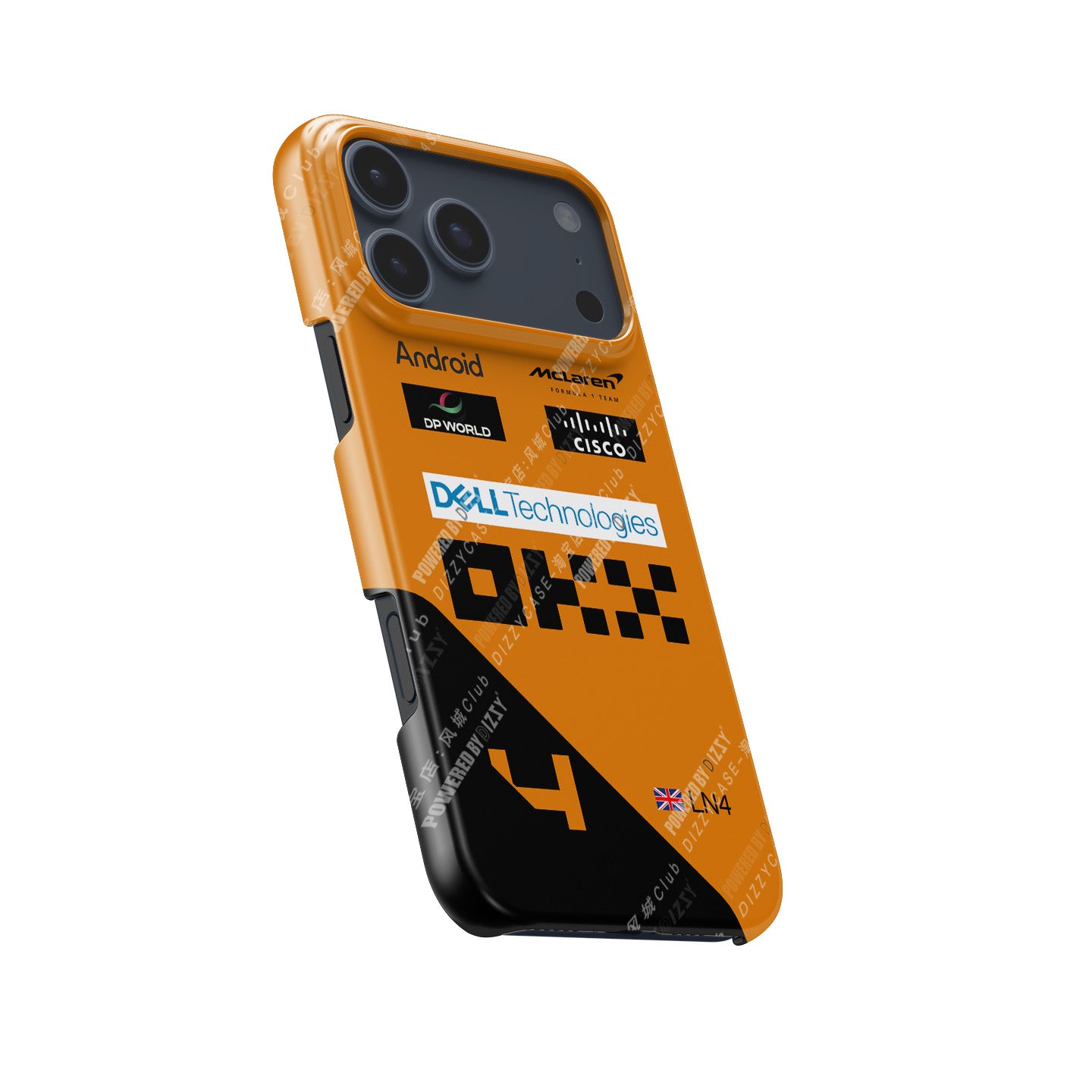 McLaren MCL38 Lando Norris Phone Case - For Apple iPhone