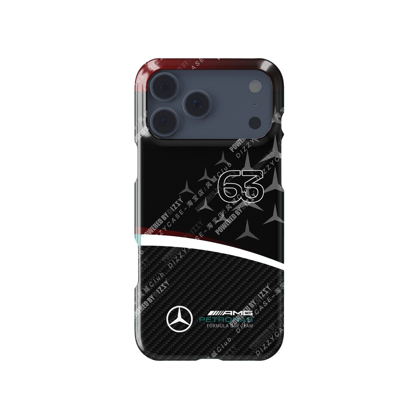 Mercedes W15 George Russell Phone Case: F1 Style & Protection | DIZZY CASE