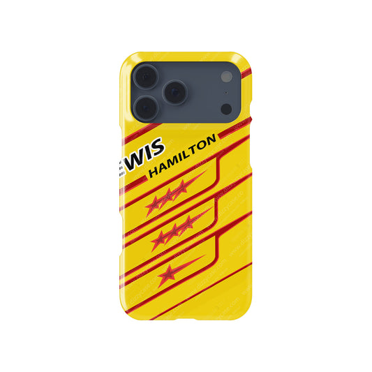 Lewis Hamilton 2025 Ferrari Helmet Livery Phone Case – LH44 First Ferrari Season Edition